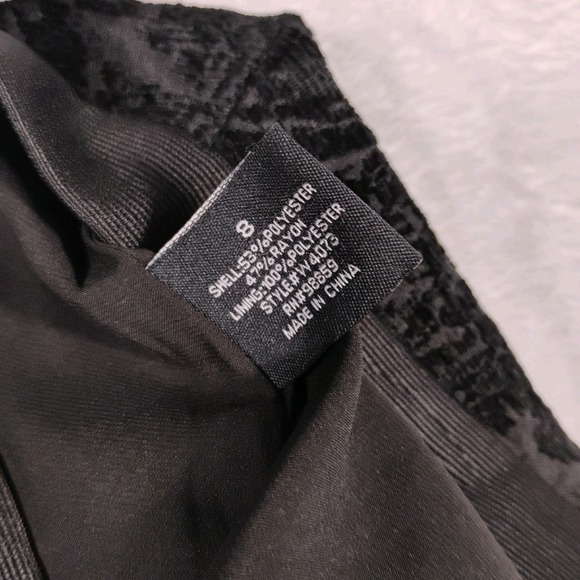 New W118 Walter Baker Black Angelica Skirt Flared Women's Sz 8 Whimsigoth Fairy - Picture 8 of 8